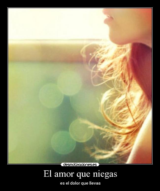 El amor que niegas -