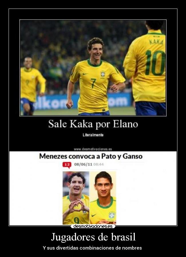 Jugadores de brasil -