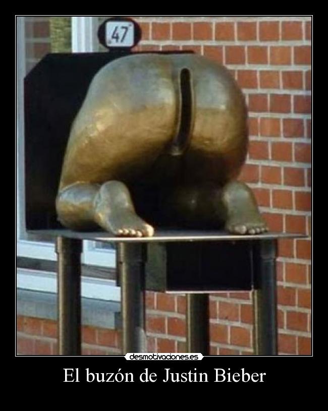 El buzón de Justin Bieber -