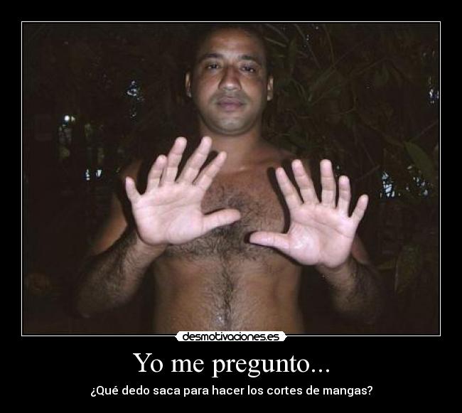 Yo me pregunto... -