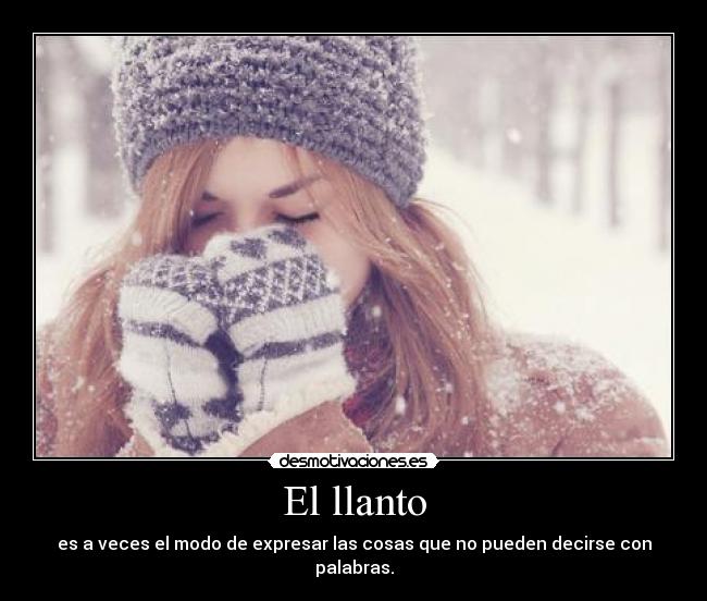 El llanto -