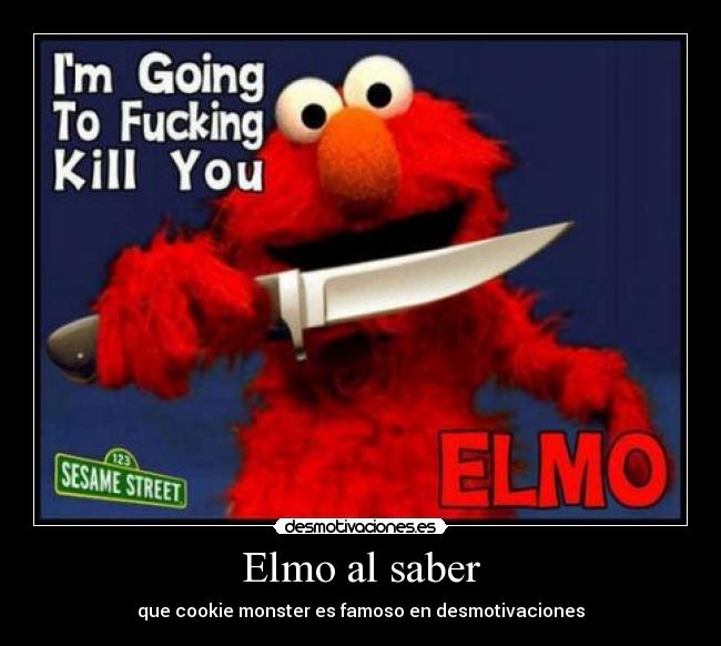 Elmo al saber -