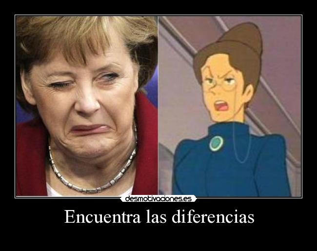 carteles anela merkel senorita rotermeyer desmotivaciones