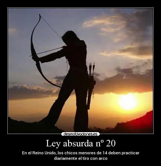 Ley absurda nº 20 -