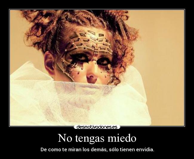 No tengas miedo -