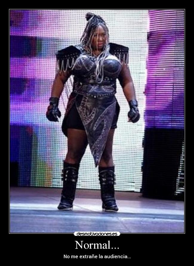 Normal... - No me extrañe la audiencia...