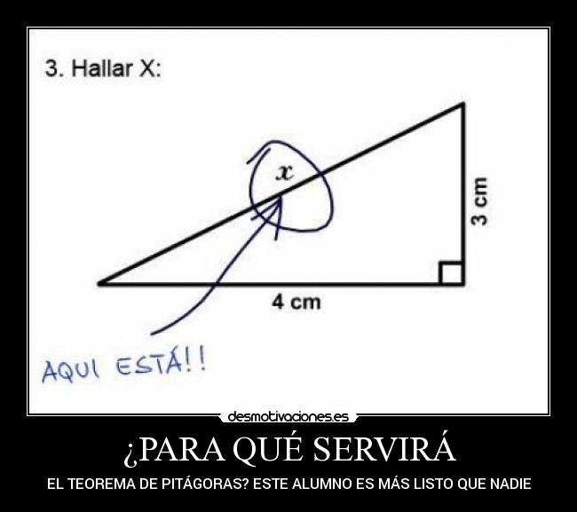 ¿PARA QUÉ SERVIRÁ - 