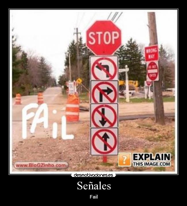 Señales - Fail