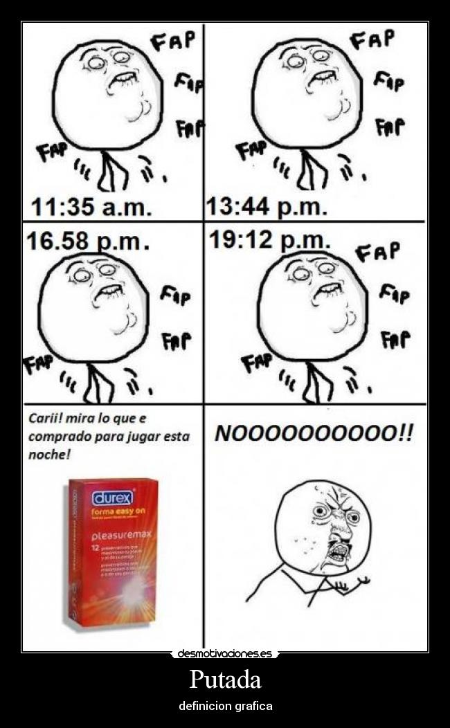Putada - definicion grafica