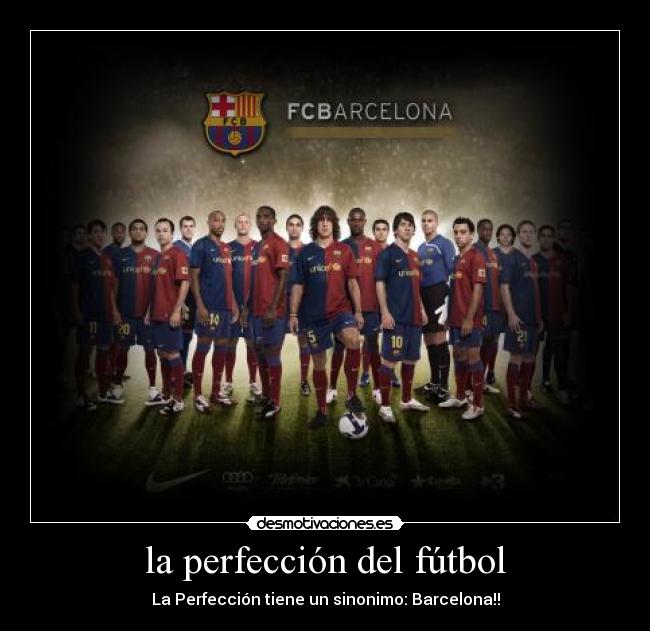 la perfección del fútbol - 