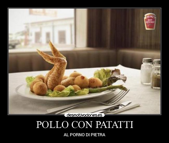 POLLO CON PATATTI - 