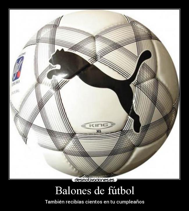 Balones de fútbol -