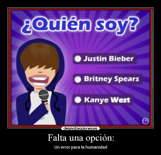 carteles zerezathe bieber error desmotivaciones