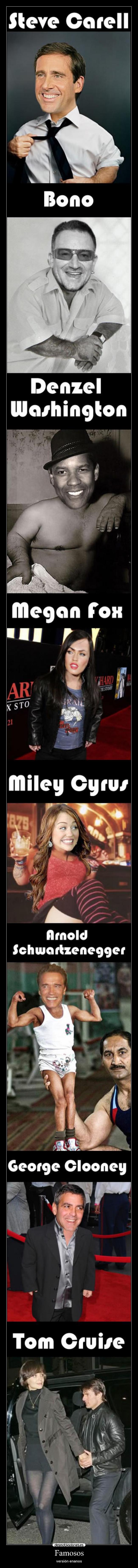 Famosos - versión enanos