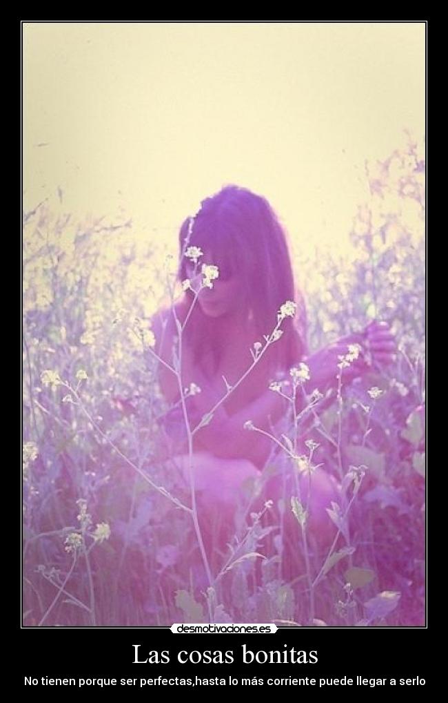 Las cosas bonitas -