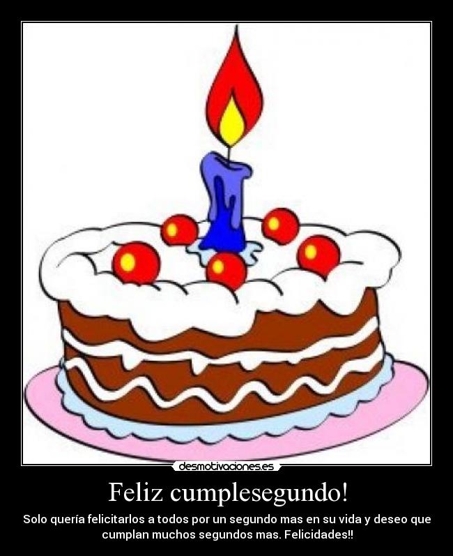 Feliz cumplesegundo! - 