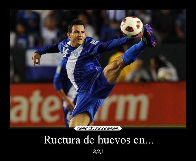 Ructura de huevos en... - 3,2,1