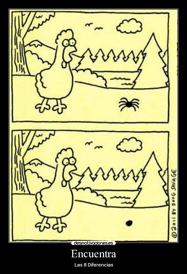 Encuentra - Las 8 Diferencias