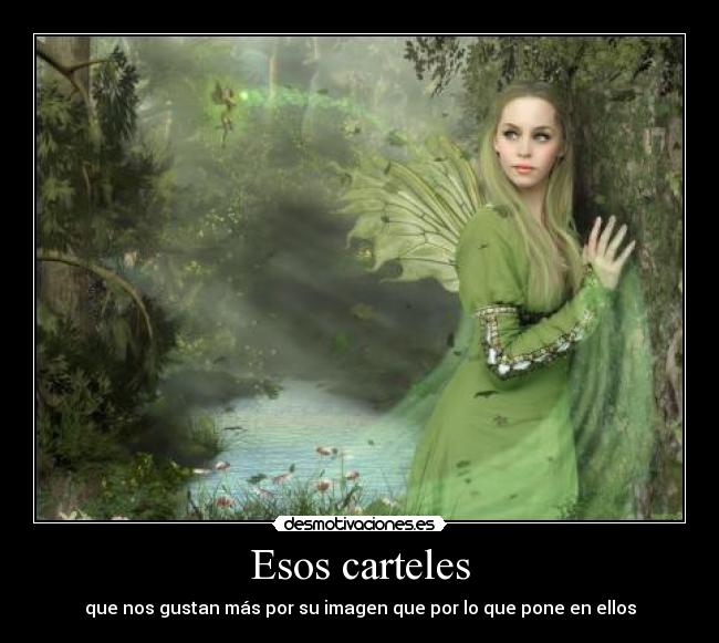 Esos carteles - que nos gustan más por su imagen que por lo que pone en ellos