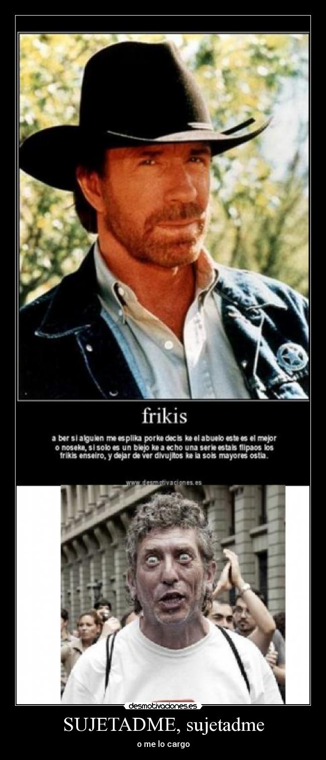SUJETADME, sujetadme - 