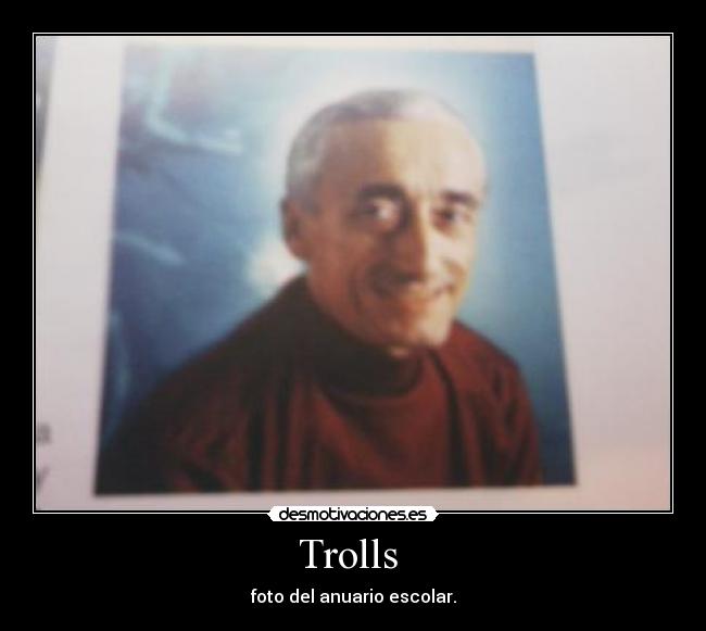 Trolls - foto del anuario escolar.