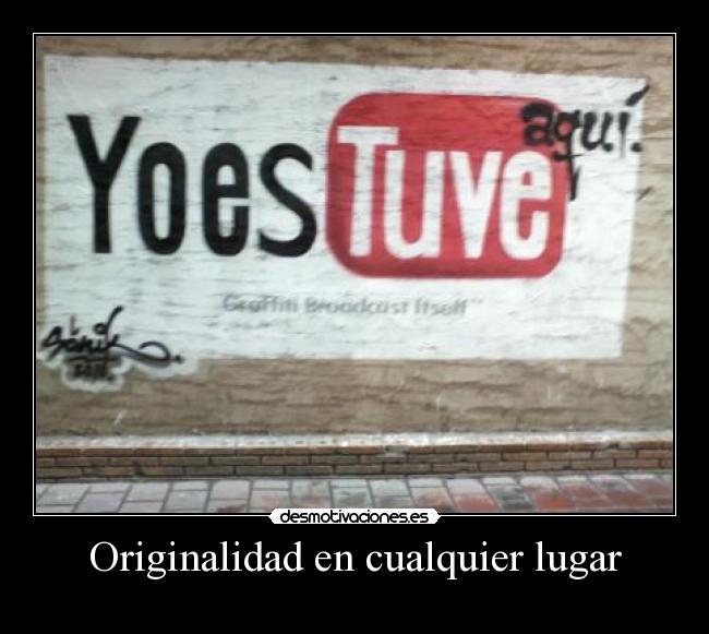 Originalidad en cualquier lugar - 