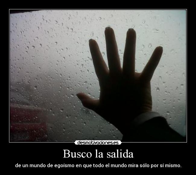 Busco la salida - 