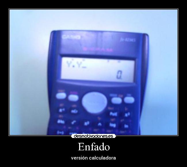 Enfado - versión calculadora