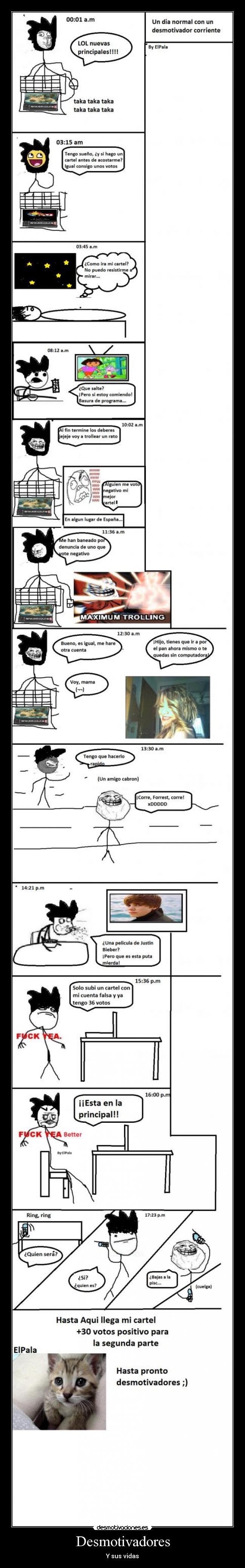 Desmotivadores - Y sus vidas