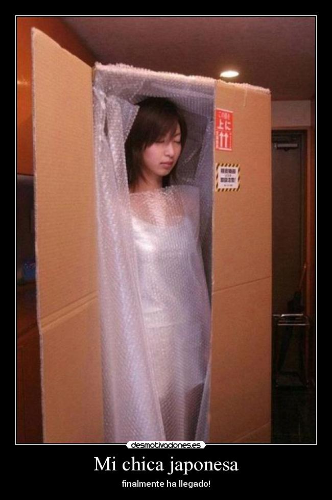 Mi chica japonesa - finalmente ha llegado!