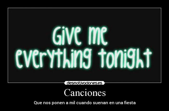 Canciones -