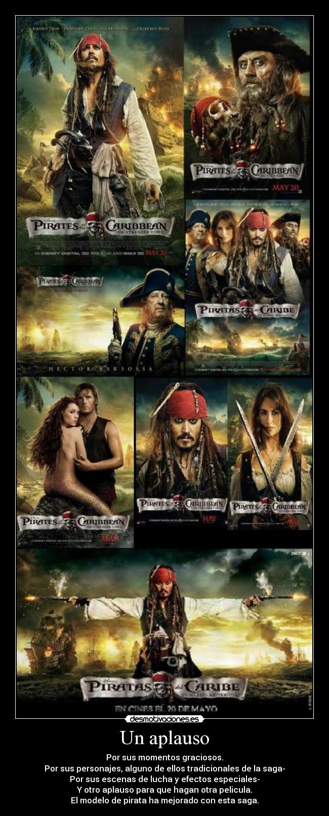 carteles piratas del caribe desmotivaciones