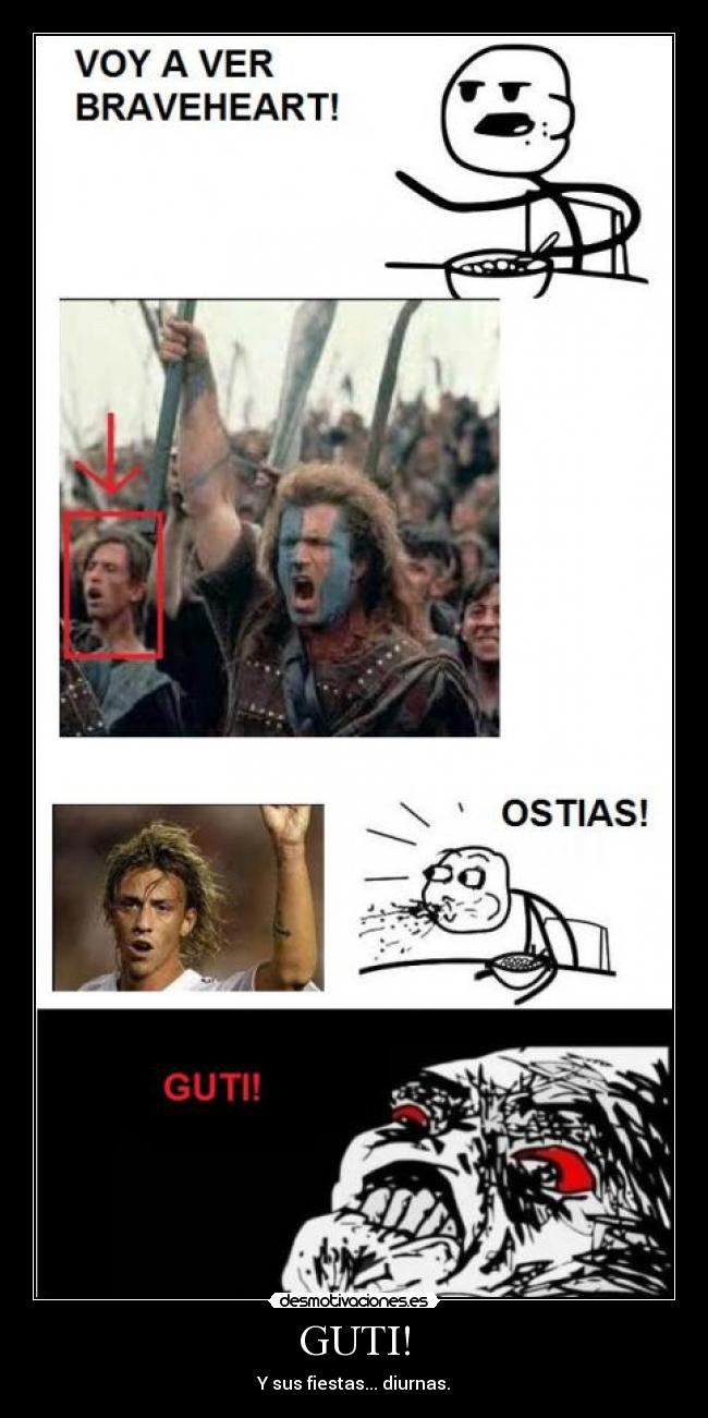 GUTI! - Y sus fiestas... diurnas.