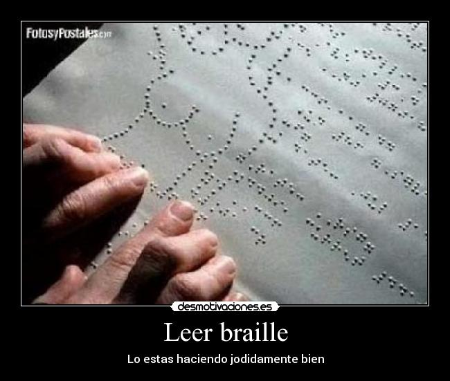Leer braille -