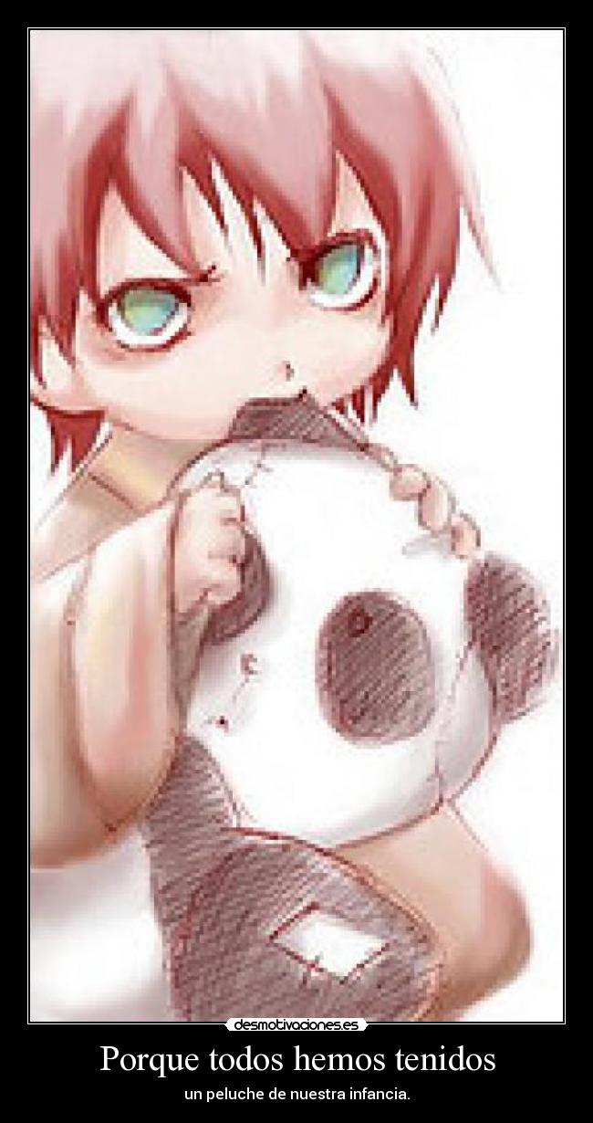 Porque todos hemos tenidos - un peluche de nuestra infancia.
