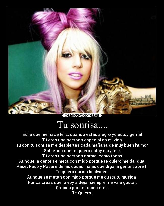 Tu sonrisa.... - 