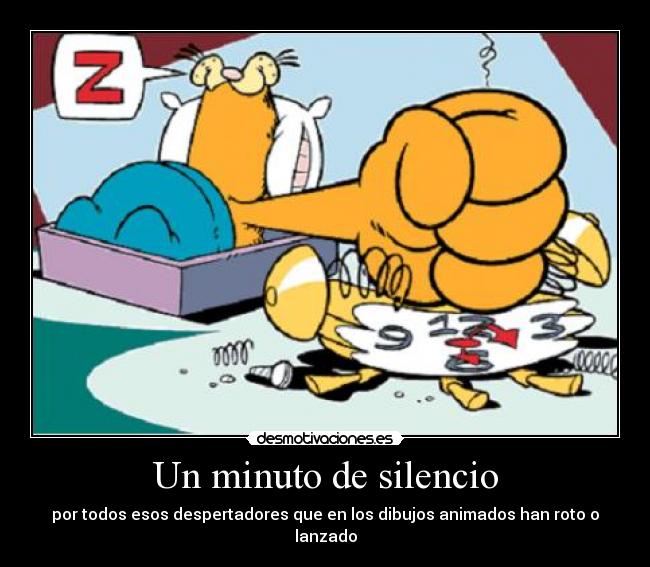 Un minuto de silencio -