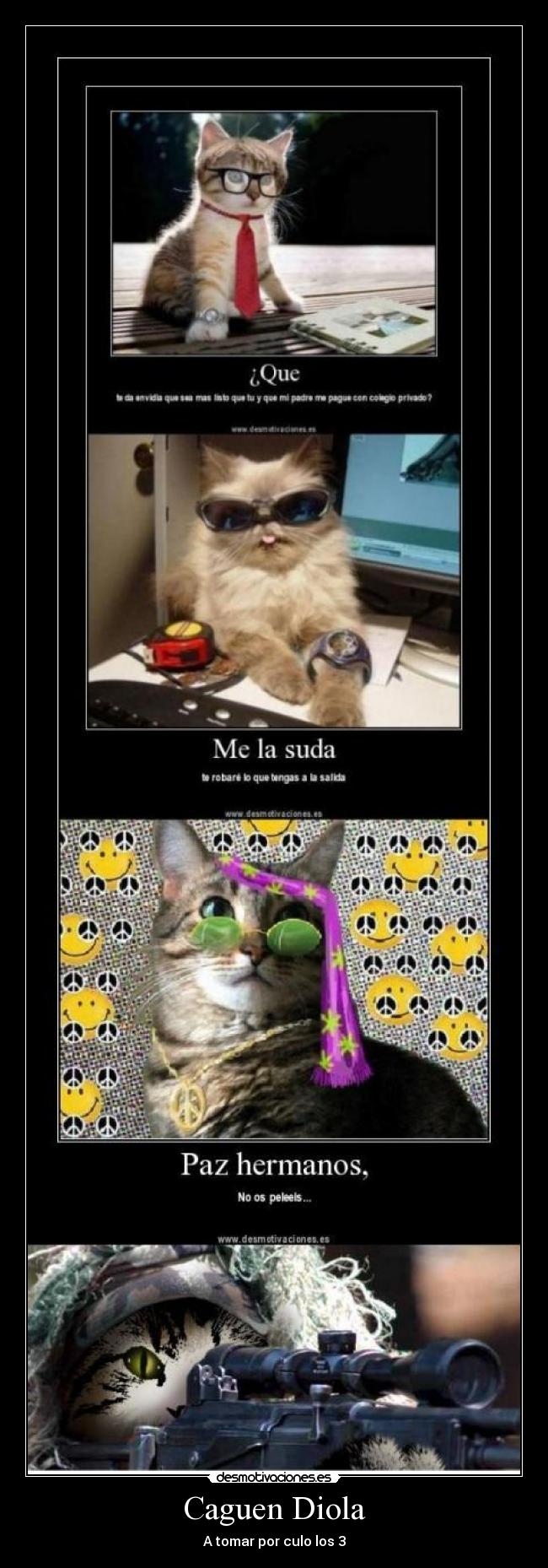 Caguen Diola - A tomar por culo los 3