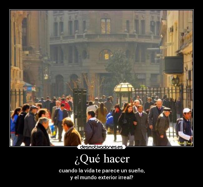 ¿Qué hacer - 