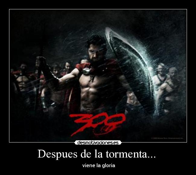 Despues de la tormenta...  - 