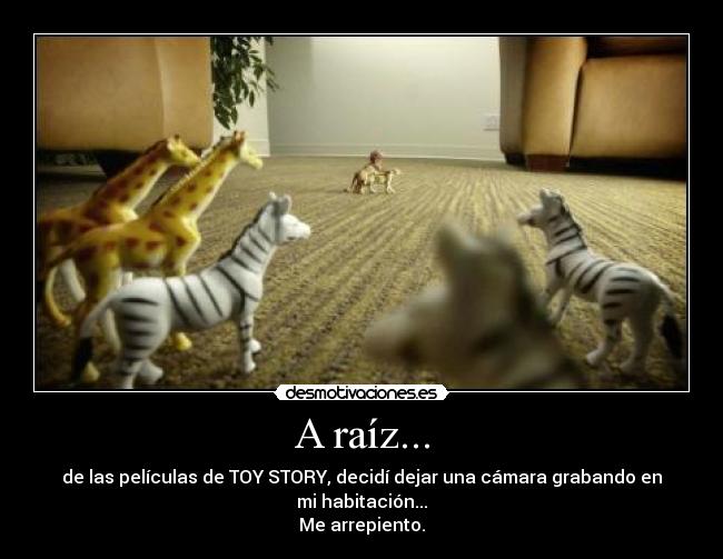 carteles toy story desmotivaciones