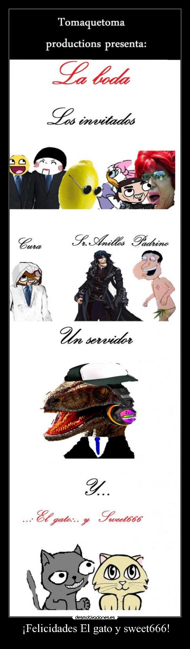 ¡Felicidades El gato y sweet666! - 