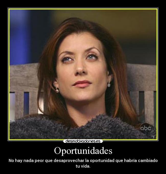 carteles oportunidad addison anatomia grey desmotivaciones