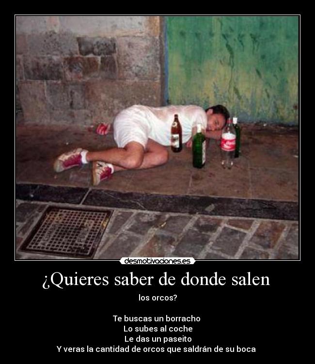 ¿Quieres saber de donde salen -