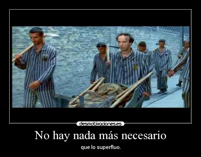 No hay nada más necesario - 