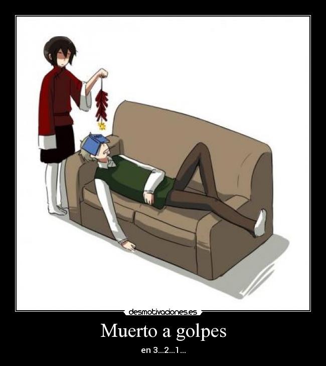 carteles muerto golpes desmotivaciones