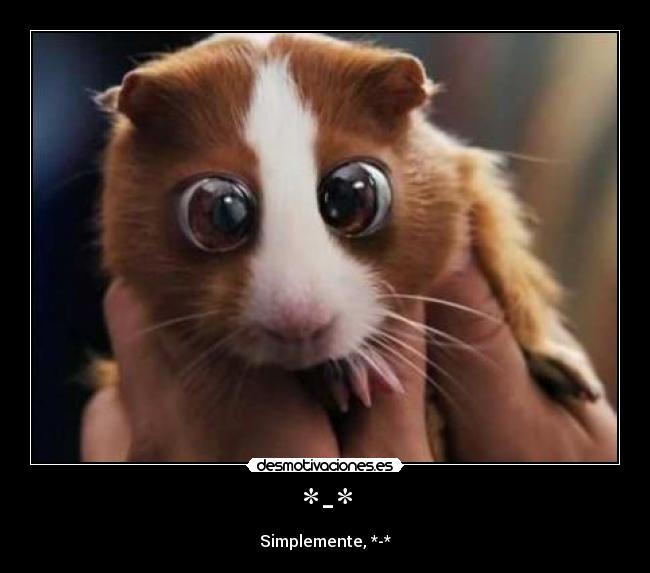 *-* - Simplemente, *-*