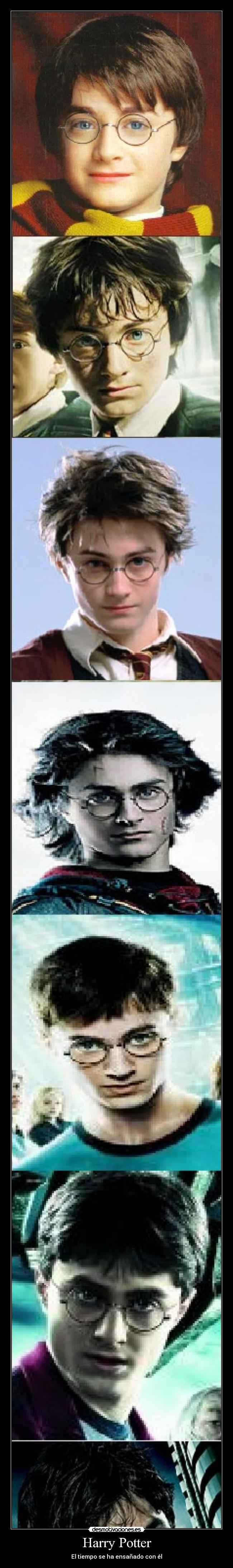 Harry Potter - El tiempo se ha ensañado con él