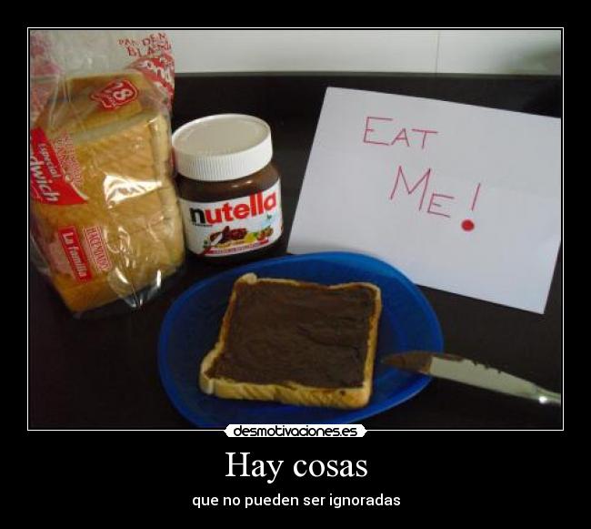 Hay cosas -