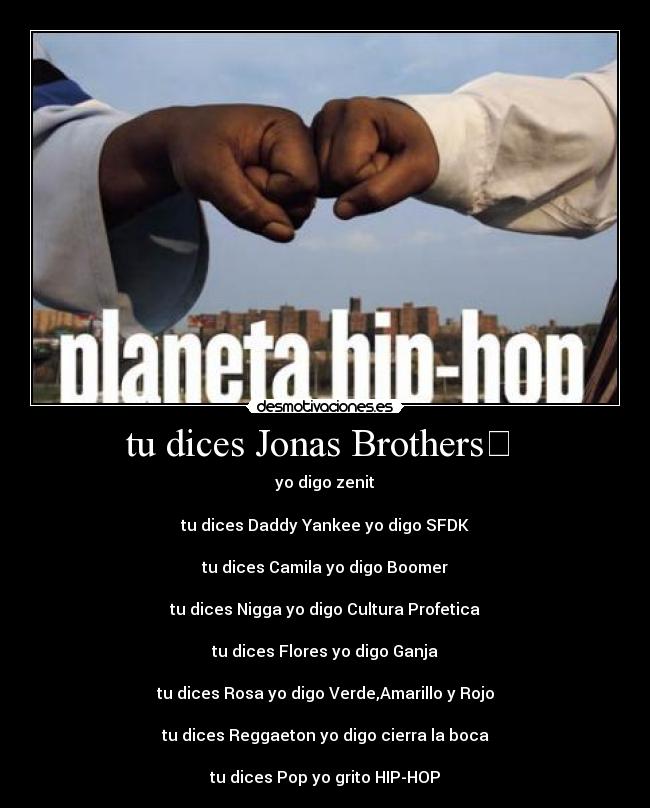 tu dices Jonas Brothers -